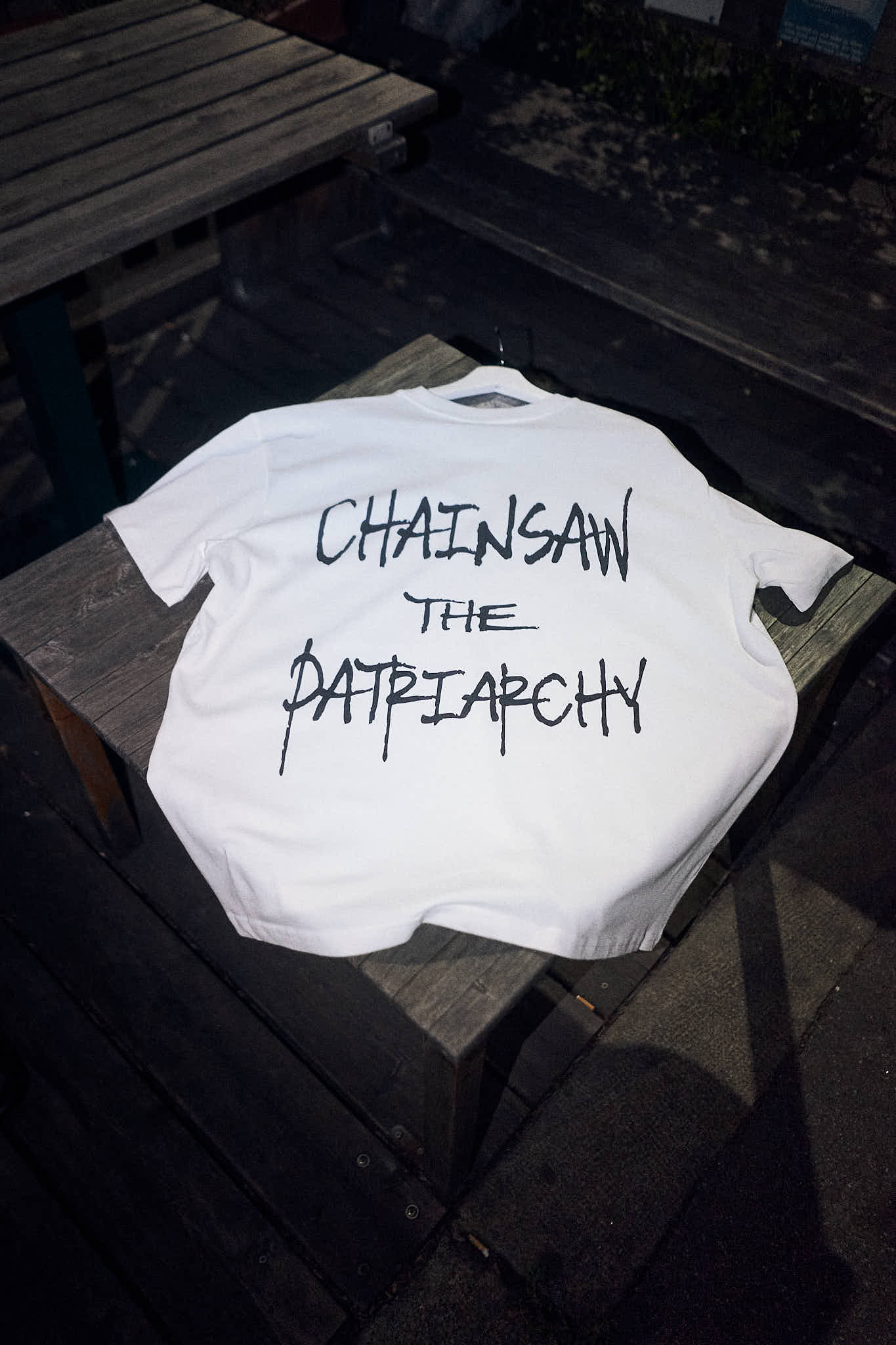 CHAINSAW THE PATRIARCHY T-SHIRT