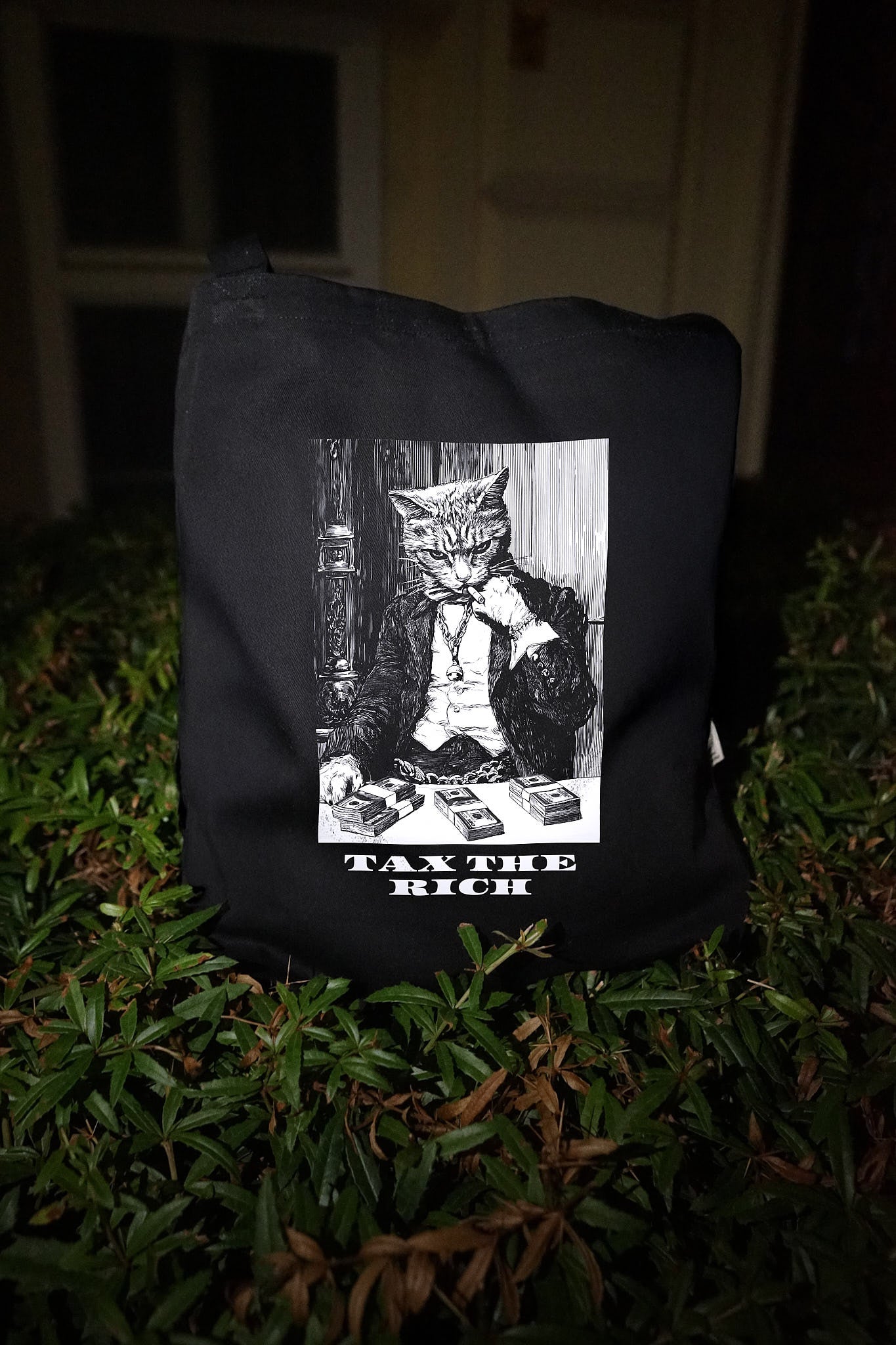 TAX THE RICH BIO-TASCHE