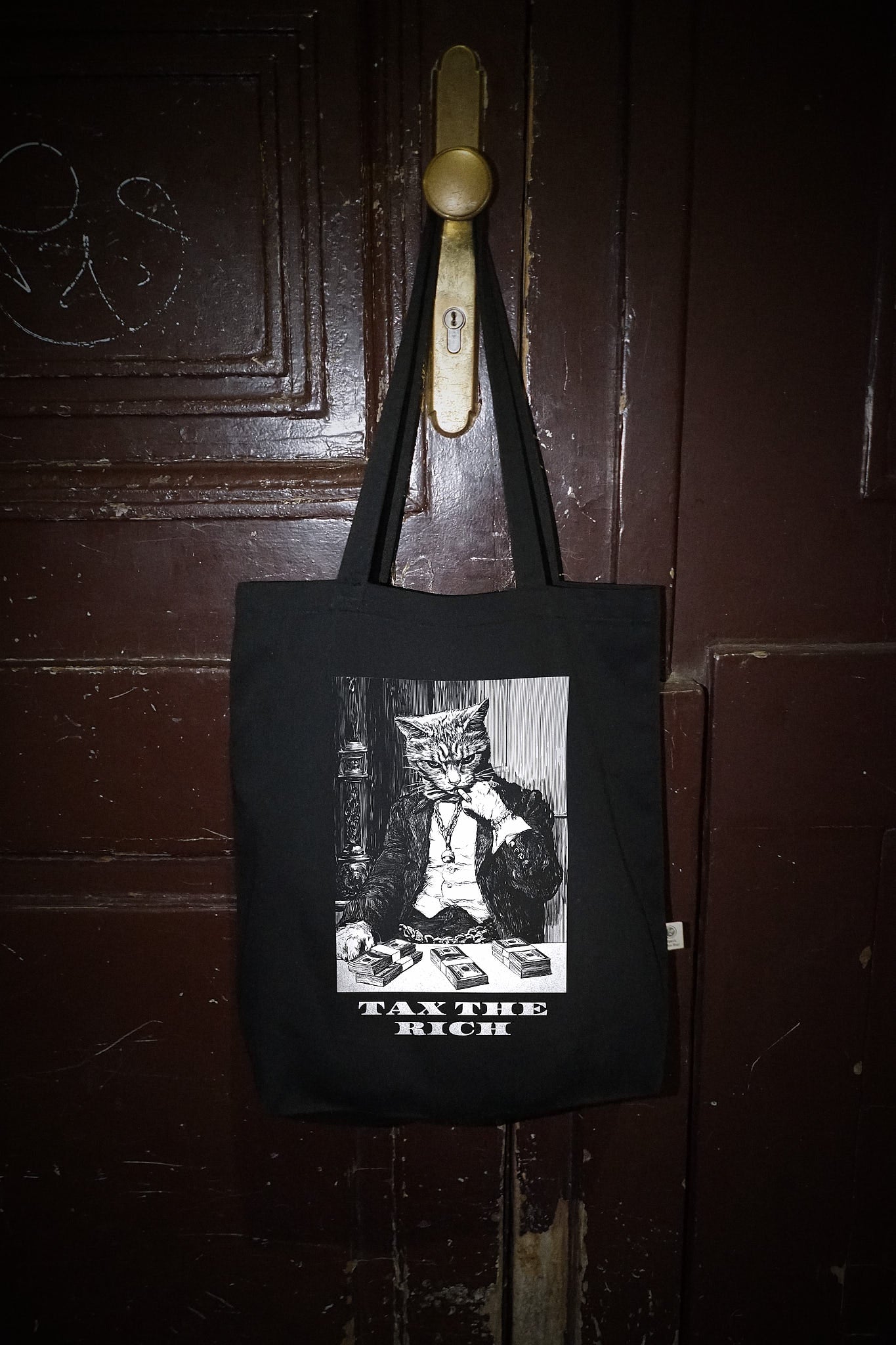 TAX THE RICH BIO-TASCHE