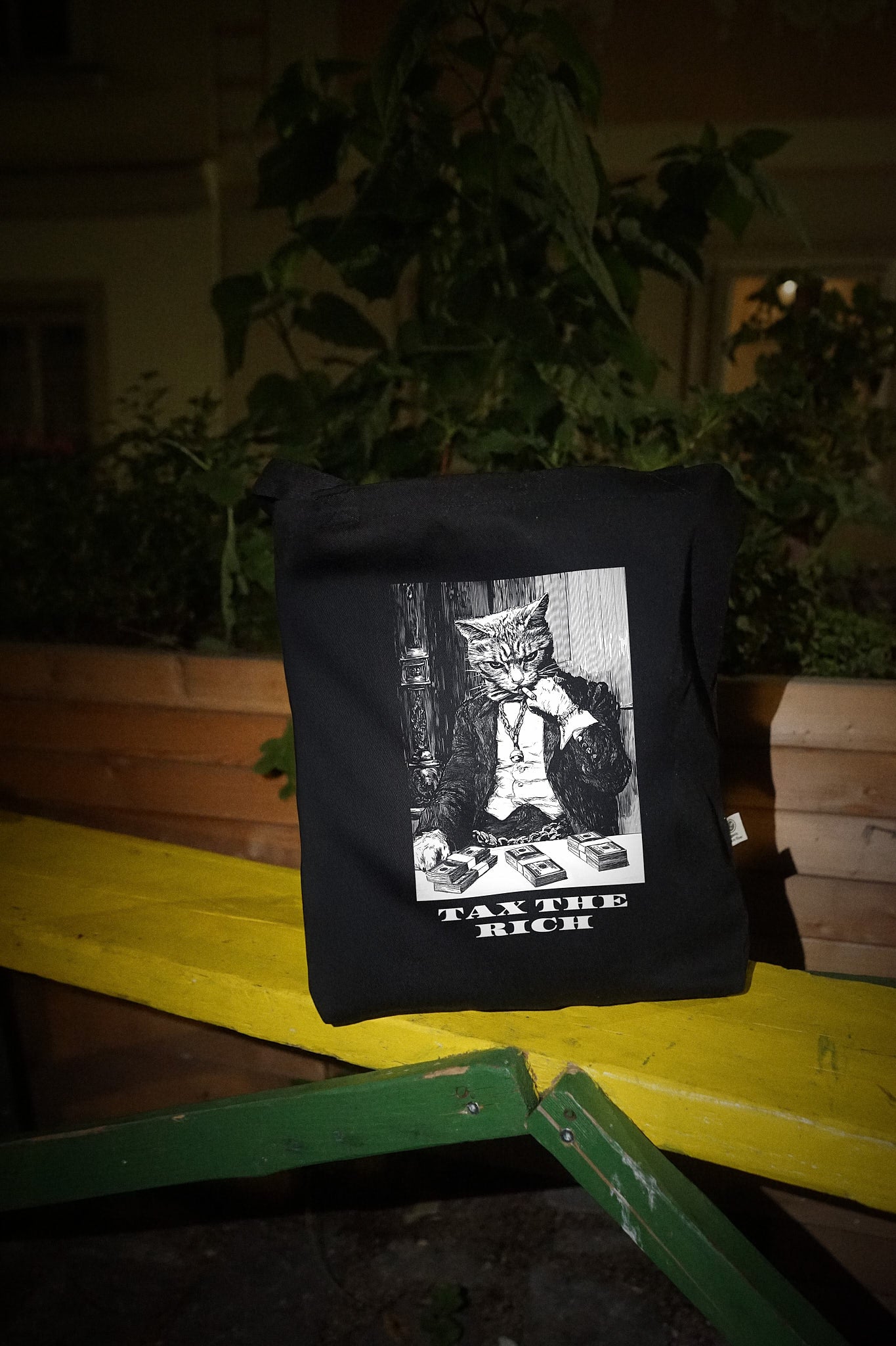 TAX THE RICH BIO-TASCHE