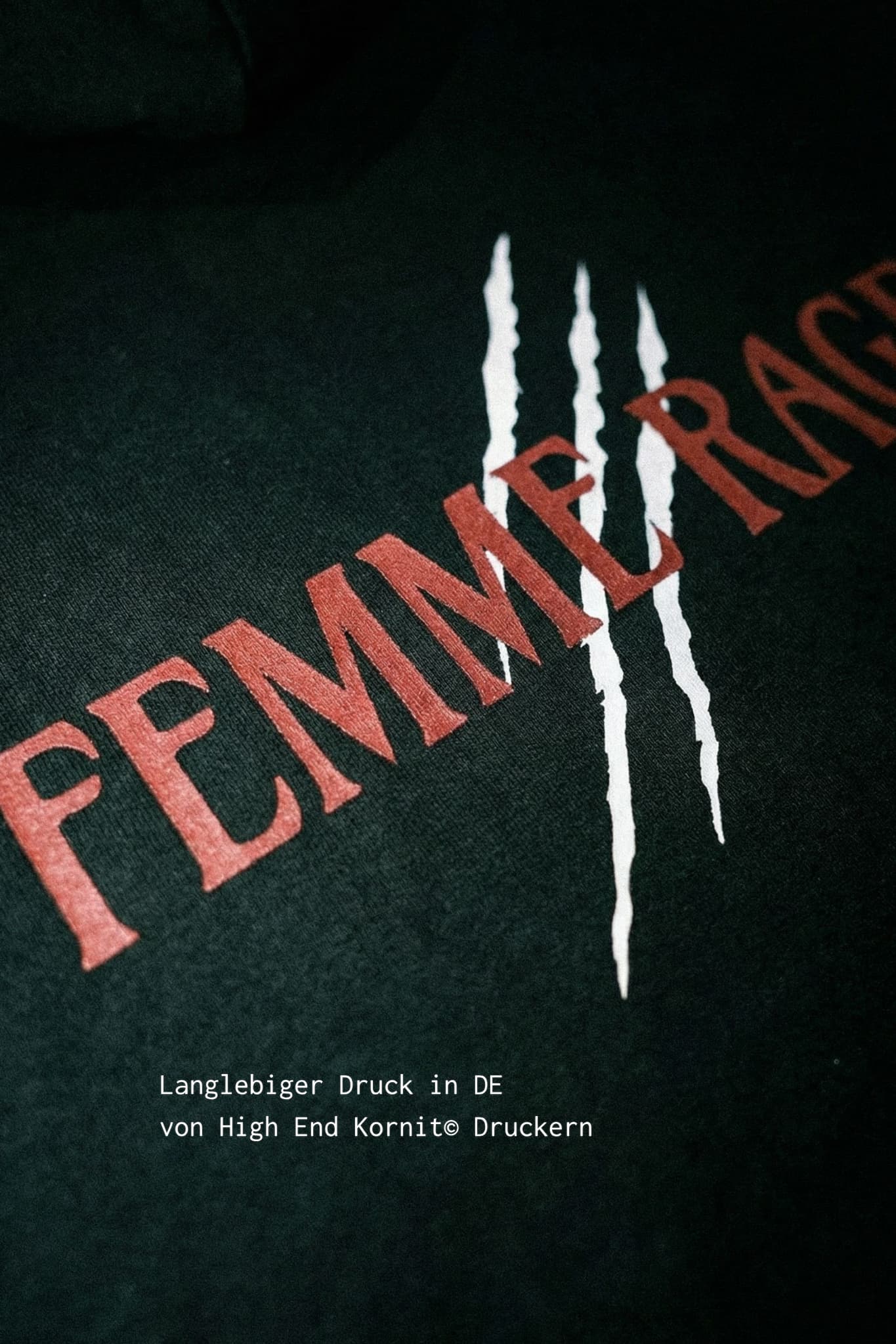 FEMME RAGE HOODIE