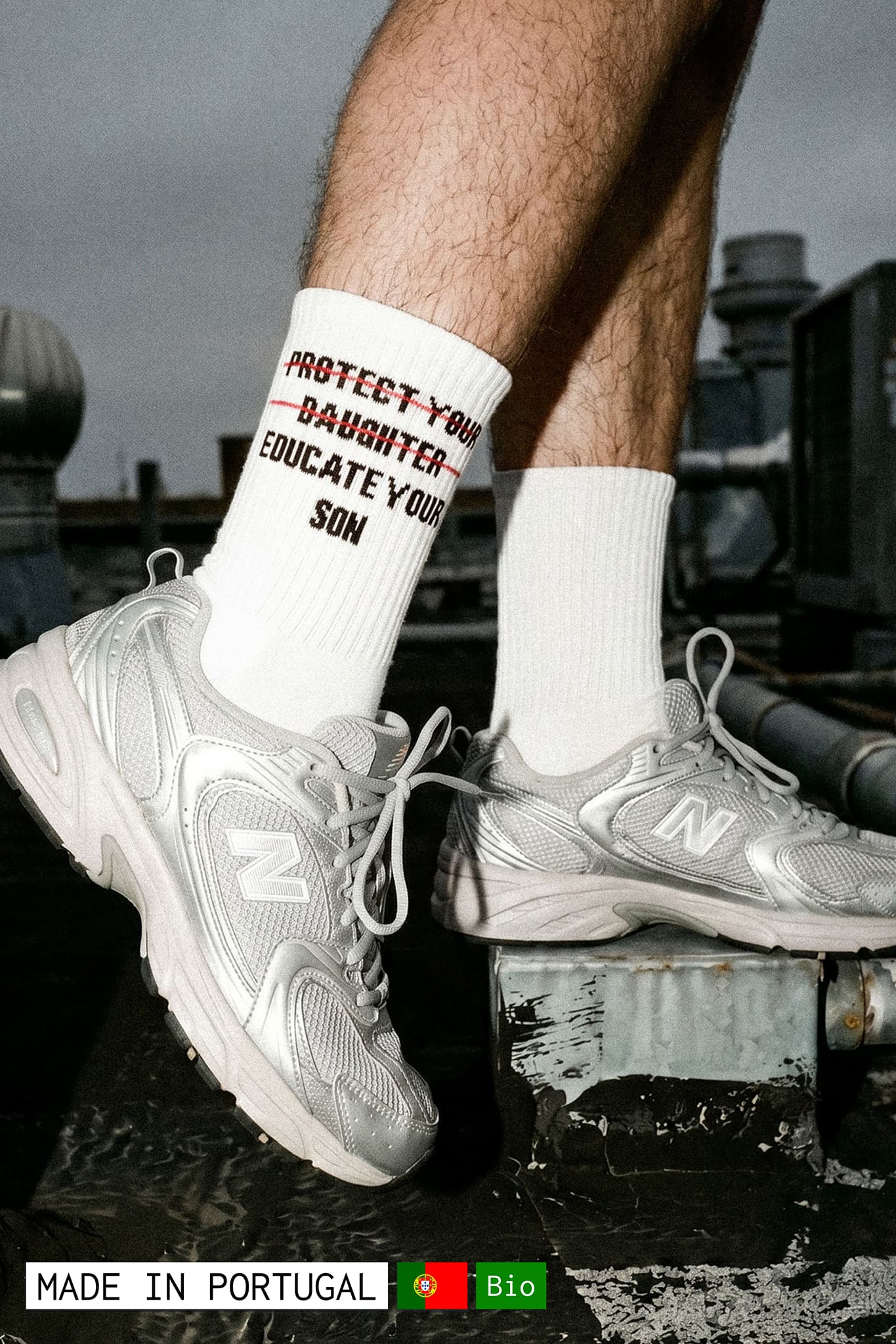 PROTECT/EDUCATE BIO-SOCKEN (2 PAAR)