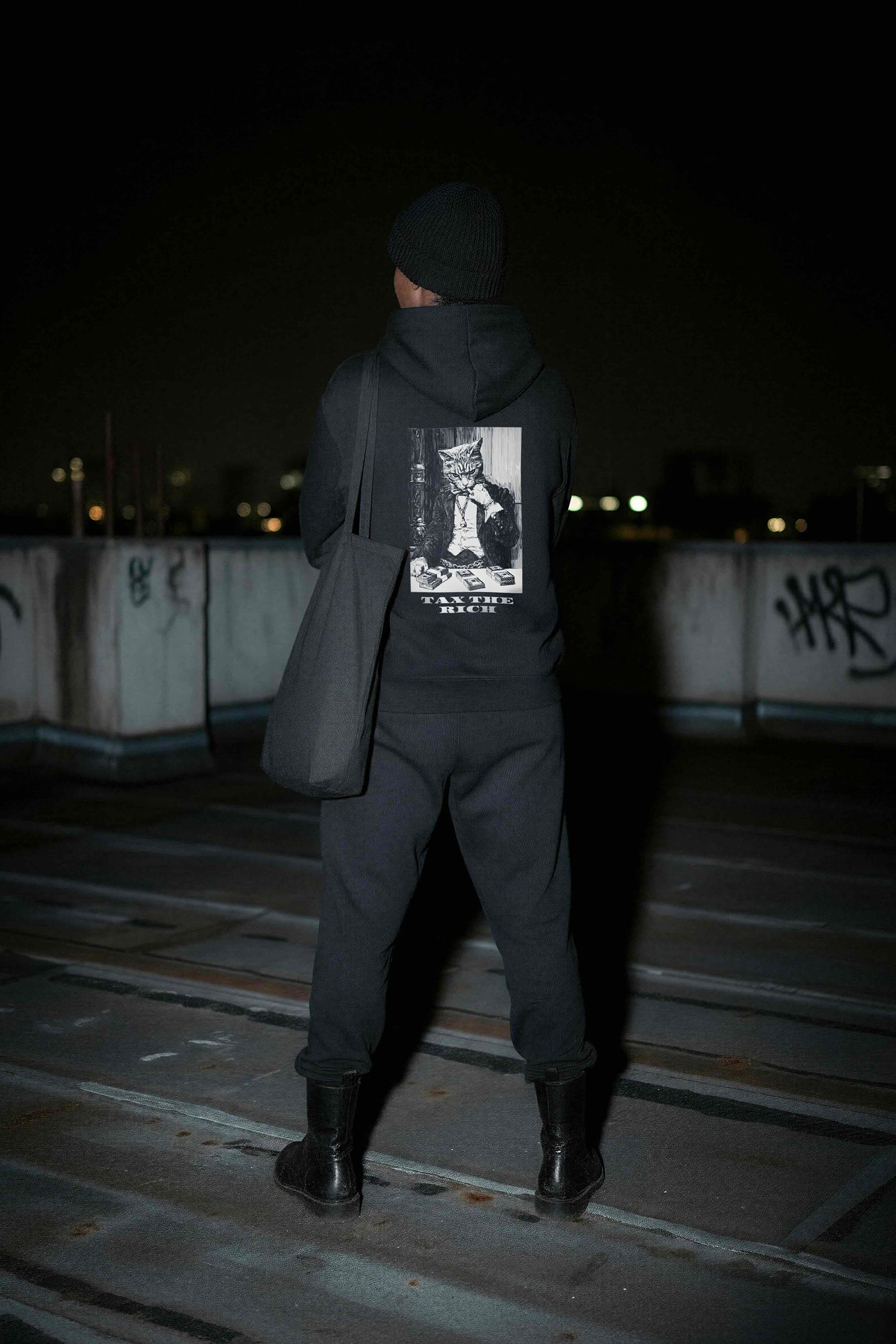 TAX THE RICH BIO-HOODIE