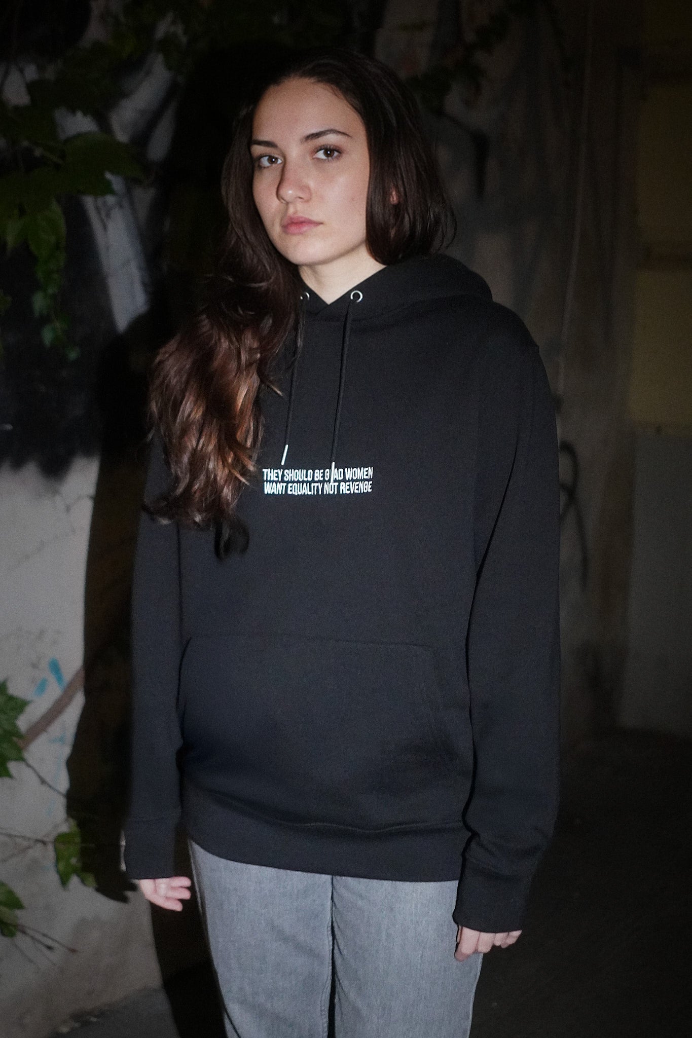 EQUALITY/REVENGE BIO-HOODIE