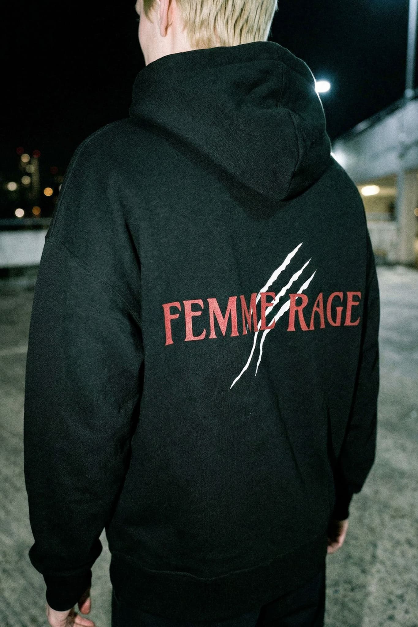 FEMME RAGE HOODIE