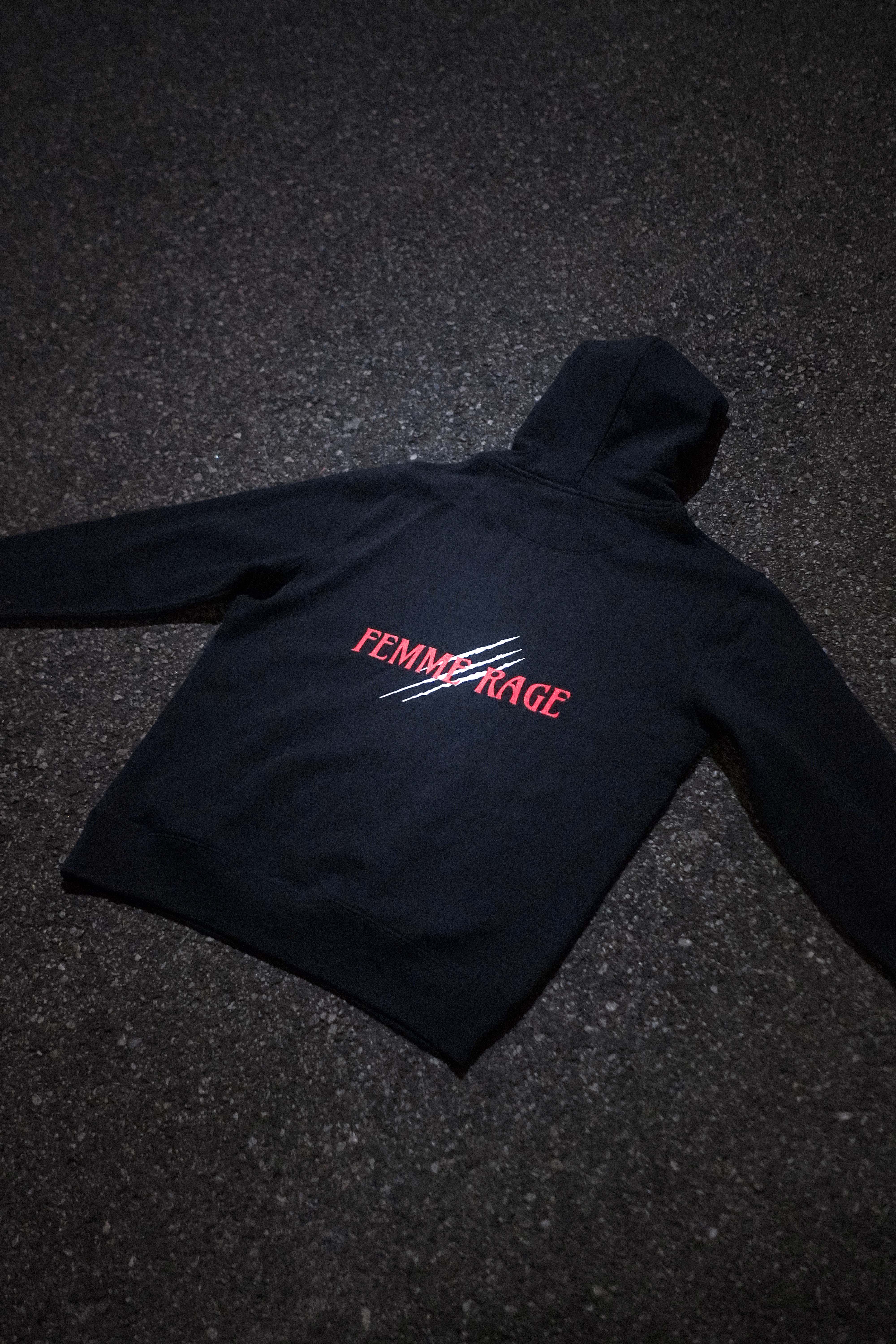 FEMME RAGE BIO-HOODIE
