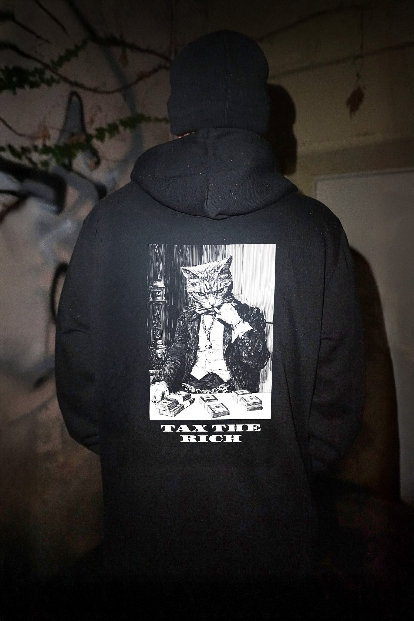 TAX THE RICH BIO-HOODIE
