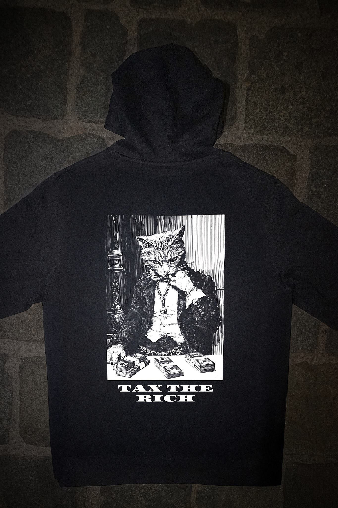 TAX THE RICH BIO-HOODIE