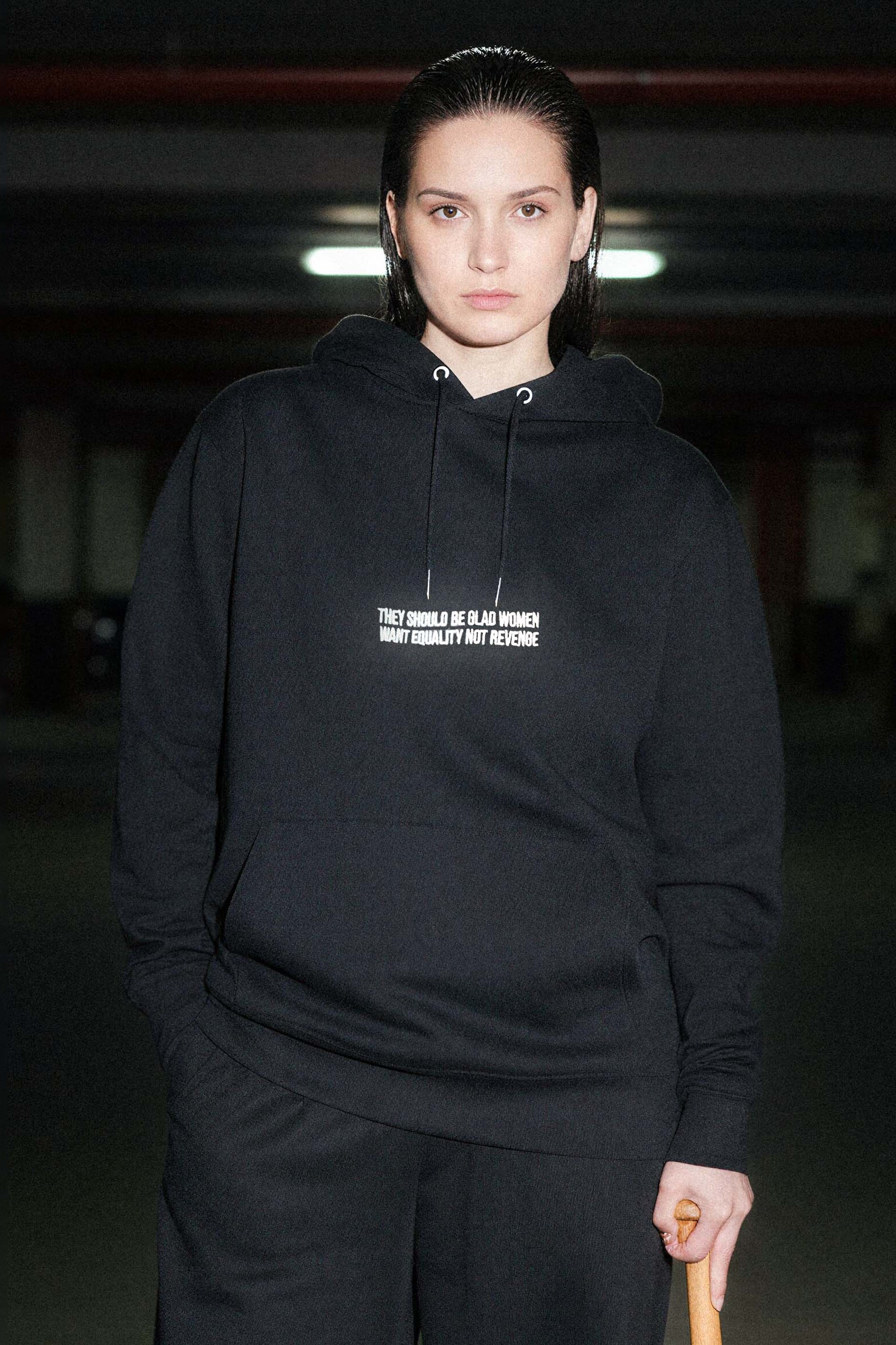 EQUALITY/REVENGE BIO-HOODIE
