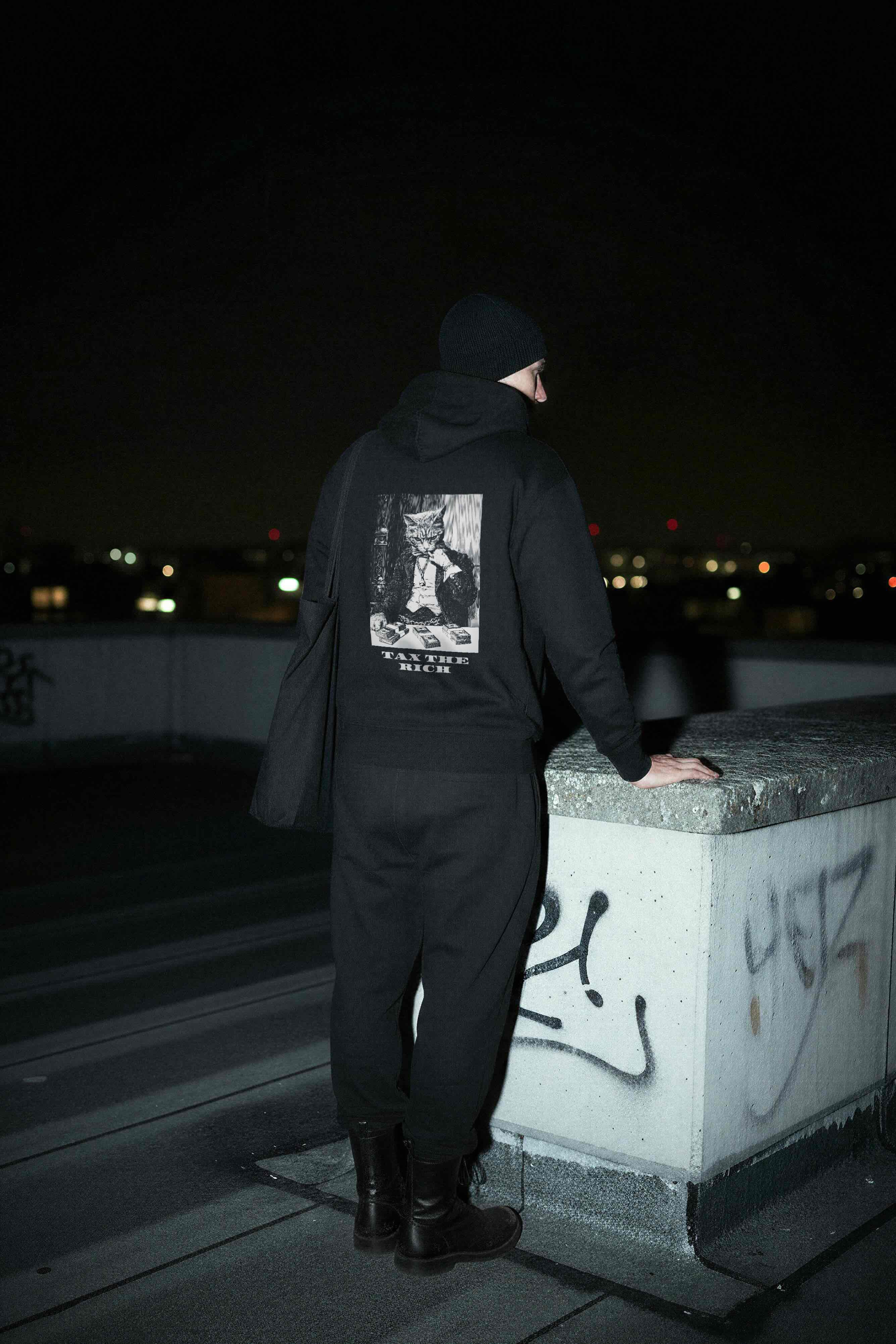 TAX THE RICH BIO-HOODIE
